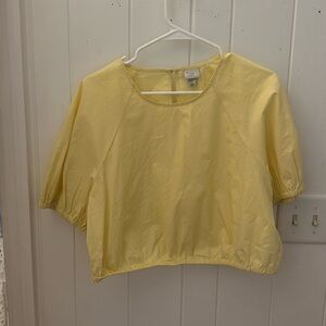 NWOT Target yellow top